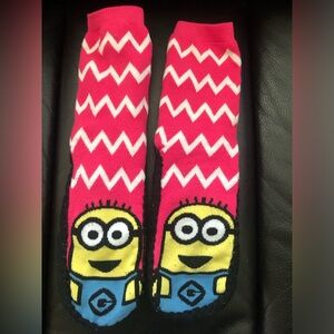 Minions footie socks NWOT! Unworn